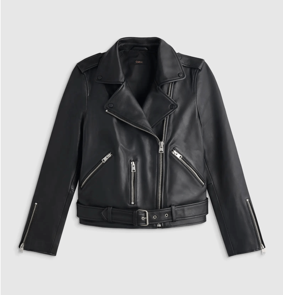 quince leather jacket